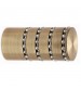 25mm Garniža Cylinder s kryštálikmi - jednoradová - antik mosadz