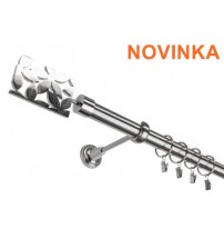 25mm Garniža Delia - jednoradová - oceľ